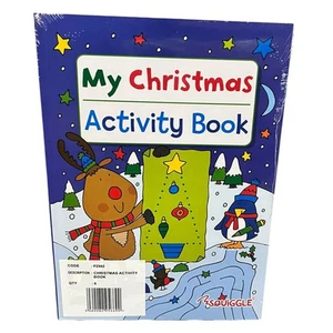 Holiday Activity Book for Kids Christmas Themed Puzzles Games and Colouring - Picture 1 of 2