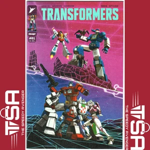 TRANSFORMERS #1 Frederic Pham Chuong TFAW Exclusive Variant 2023 Image Skybound - Picture 1 of 3