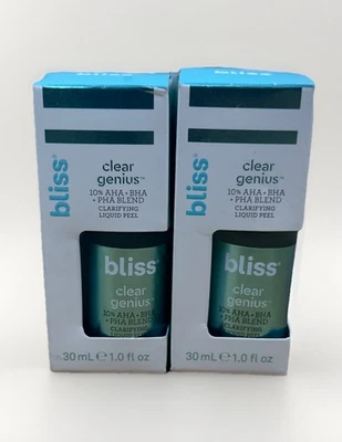 Exfoliación líquida clarificante Bliss Clear Genius, 1 fl. Lote de 2 oz Foto 1 de 2
