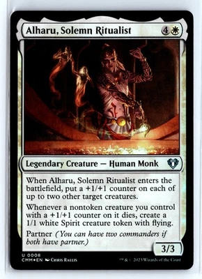 FOIL Alharu, Solemn Ritualist Commander Masters – MTG Magic the Gathering Card - Image 1 of 4