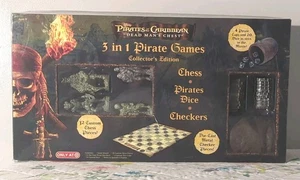 Pirates of the Caribbean Dead Man's Chest 3 in 1 Collector's Edition Board Game - Picture 1 of 11