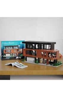 MOC Cullen House Building Block Set Films Vampyre Brick House Architecture - Picture 1 of 5