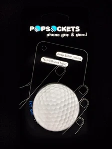 Authentic PopSockets Golf Ball Sports PopSocket Pop Socket Phone Holder Grip - Picture 1 of 3