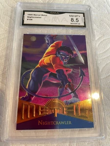 NIGHTCRAWLER 1995 MARVEL METAL # 108 GRADED 8.5 L@@@K - Picture 1 of 2