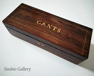 Rare 18th century French Gloves tea caddie box from prominent estate - Picture 1 of 6