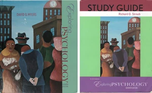 Exploring Psychology Hardcover & PB Study Guide Lot 7th Edition Myers Straub AP - Imagen 1 de 7