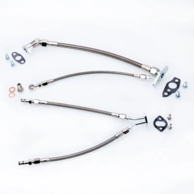 TRITDT Fits 7MGTE w/ TOYOTA CT26 Turbocharger Turbo Oil & Water Line Kit - Image 1 of 4