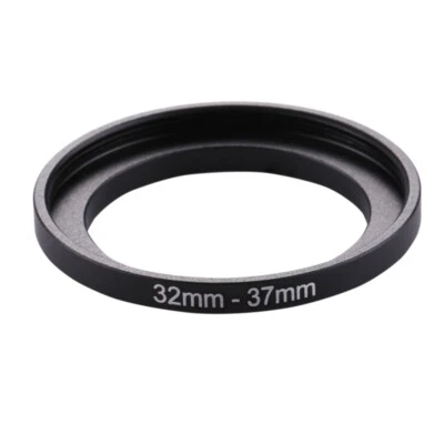 Adaptador de anillo de filtro escalonado de 32 mm a 37 mm de 2 piezas para soporte de campana de filtro de lente de cámara Foto 1 de 4