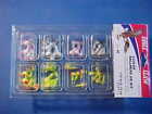 40 piece Eagle Claw Kit Assorted 1/16 & 1/8 oz Fishing jig lead ball Heads ice