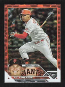 Joc Pederson 2023 Topps Orange Foil San Francisco Giants #/299 #508 - Picture 1 of 2
