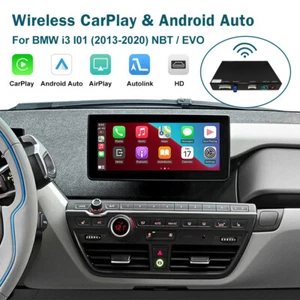 NEW Wireless CarPlay Andriod Auto Retrofit Kits For BMW i3 I01 NBT EVO 2013-2020 - Bild 1 von 9