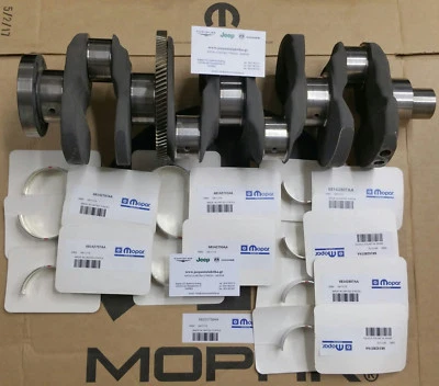 MOPAR  KIT crankshaft and bearings Jeep Wrangler 2.8TD CRD 2007-2018  68253758AA - Image 1 of 3