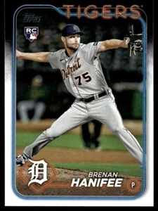 2024 Topps #369 Brenan Hanifee RC Detroit Tigers - Picture 1 of 2