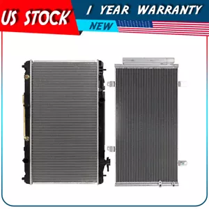 Radiator and AC Condenser Kit For 2007 2008 2009 2010 2011 Toyota Camry - Picture 1 of 13