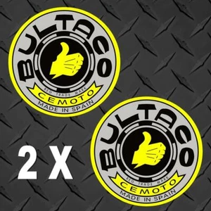 2 Unidades Adhesivo BULTACO GRIS 6/8/10 cm. sticker, decal, colis, pegatina - Imagen 1 de 1