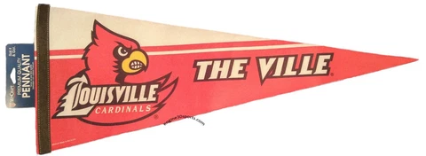 Louisville Cardinals 12"x30" Premium Pennant Cover