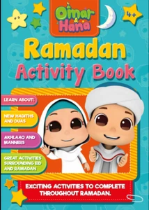 Omar & Hana Ramadan Aktivitätsbuch, Aufkleber, Ausmalen, perfektes Eid Geschenk. - Bild 1 von 9