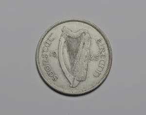IRLANDA: FLORÍN DE PLATA IRLANDÉS 1935. ENVÍO GRATIS. - Imagen 1 de 2