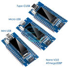 Nano V3.0 ATmega328P CH340C Board + 0.91'' OLED Display SSD1306 IIC For Arduino