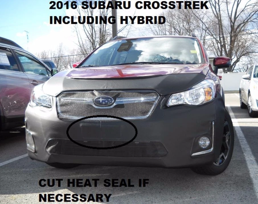 Lebra Front End Mask Bra Fits Subaru XV Crosstrek Incl. Hybrid 2016-2017 - Image 1 of 1