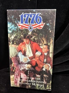 1776 Wlliam Daniels VHS Color, G rated Musical - Imagen 1 de 6