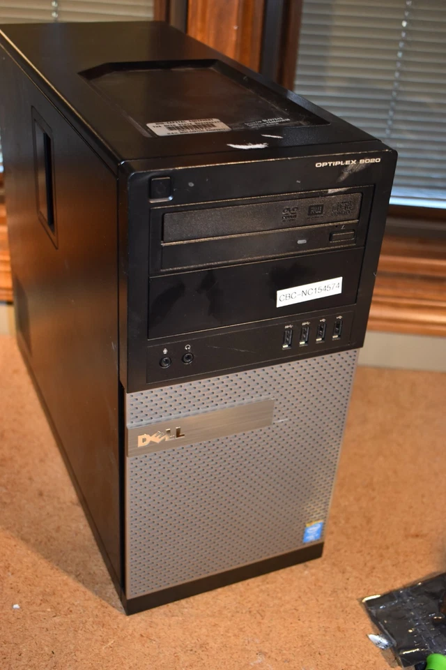Dell Optiplex 9020 Quad Core i7-4790 3.6GHz 32GB RAM 256GB SSD Windows 7 Pro x64 - Image 1 of 4