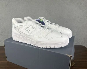New Balance 550 Men's “Triple White” Low Top Sneakers BB550WWW Multiple Sizes - Picture 1 of 8