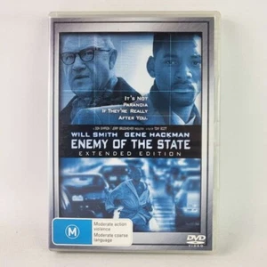 Enemy of the State 💿 1998 action thriller Will Smith Gene Hackman Jon Voight R2 - Picture 1 of 3