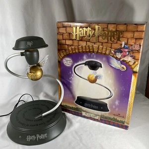 Vintage Harry Potter The Golden Snitch Lamp Hallmark - Levitating Magnetic - Picture 1 of 14
