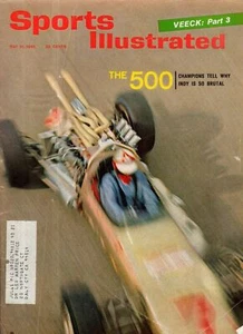 May 31, 1965 Lloyd Ruby Indianapolis 500 Racing SPORTS ILLUSTRATED - Picture 1 of 1