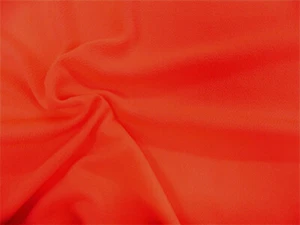 Liverpool Textured Fabric 4 way Stretch Scuba Orange K709 - Picture 1 of 1