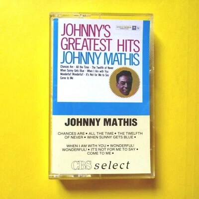 JOHNNY MATHIS Johnny's Greatest Hits CASSETTE - Image 1 of 3