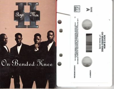 Boyz II Men On Bended Knee 1994 OG Cassette Tape Single R&B Hiphop 2 To - Image 1 of 2