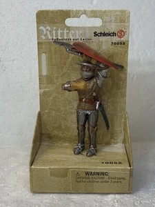 NEW SCHLEICH 70058 Knight Foot Soldier on Ladder Shield - Picture 1 of 3