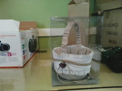 Cesta de romance rústica casamento 1495, florista - Imagem 1 de 4