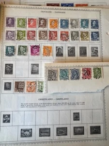 50 più francobolli Danimarca -- i francobolli mostrati verranno spediti -- usati - Foto 1 di 2
