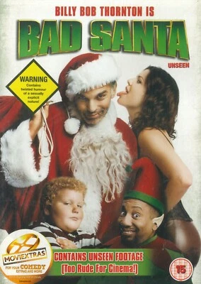 Bad Santa (2003) Unseen DVD, Billy Bob Thornton, Bernie Mac, Lauren Graham - Image 1 of 2