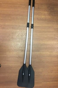 60" length 2 Piece Inflatable Boat Oars, Pair. Reduced Price! Free Shipping. - Picture 1 of 4