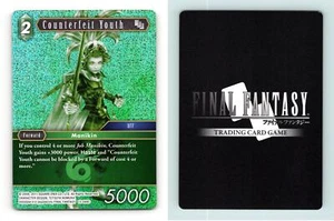 Counterfeit Youth #13-049C Final Fantasy Opus XIII Crystal Radiance Foil TCG - Picture 1 of 1