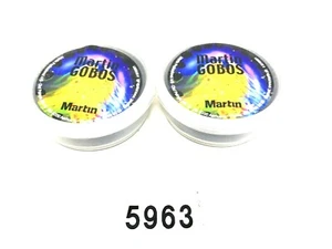 MARTIN MAC 700 GOBOS #5963 (PAIR) - Picture 1 of 3