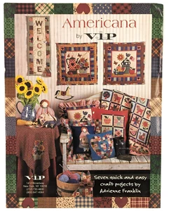 Americana by VIP: Seven Quick and Easy Craft Projects by Adrienne Franklin 1995 - Picture 1 of 2