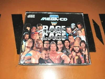 ## SEGA Mega-CD - WWF Wrestlemania: Rage in the Cage - CIB / MCD Spiel ## - Bild 1 von 4