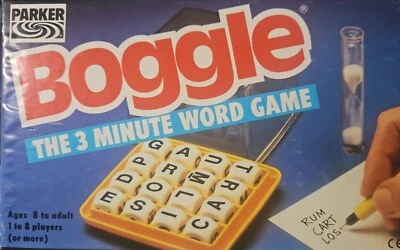Boggle The 3 Minute Word Game Parker Vintage 1985 100% Complete VGC - Image 1 of 2