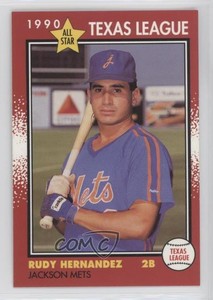 1990 Grand Slam Texas League All-Stars Rudy Hernandez #21