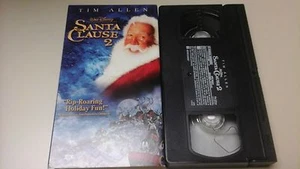 SANTA CLAUS  2 MOVIE VHS TIM ALLEN   - Picture 1 of 2