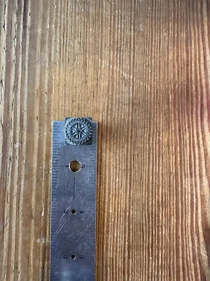 Vintage Metal Printing Block -Rotary International - Image 1 of 3