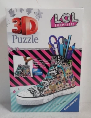 L.O.L. Surprise Sneaker Shoe Ravensburger 112 Pc Pencil/Supply Holder 2020 New! - Image 1 of 4