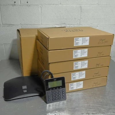 5盒思科UC手机CP-8831-BASE-S带CP-8831-DCU-S显示控制单元 — 第 1/4 张图片