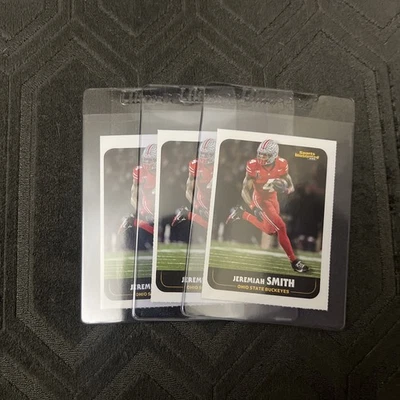 2025 Si For Kids Jeremiah Smith NCAA Football Card Lot 3 Nm Rookie 1196 Rc Ohio - Image 1 of 4