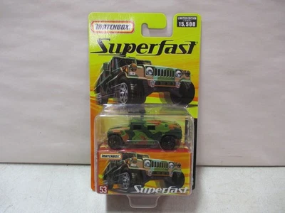Matchbox Superfast Humvee 53 - Image 1 of 2